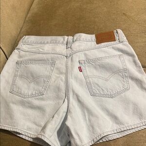 Levi's Women's Light Wash Jean Shorts